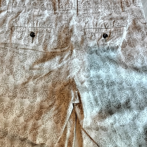 Men's Goodfellow Cotton Shorts Hawaiian Pineapple Design - Picture 2 of 5